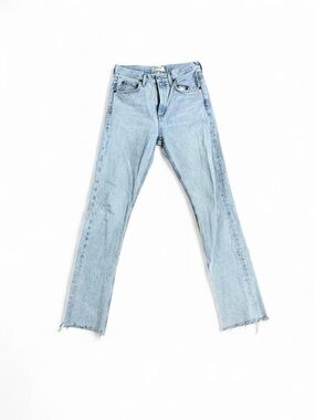 Agolde Cherie Straight Leg Light Wash